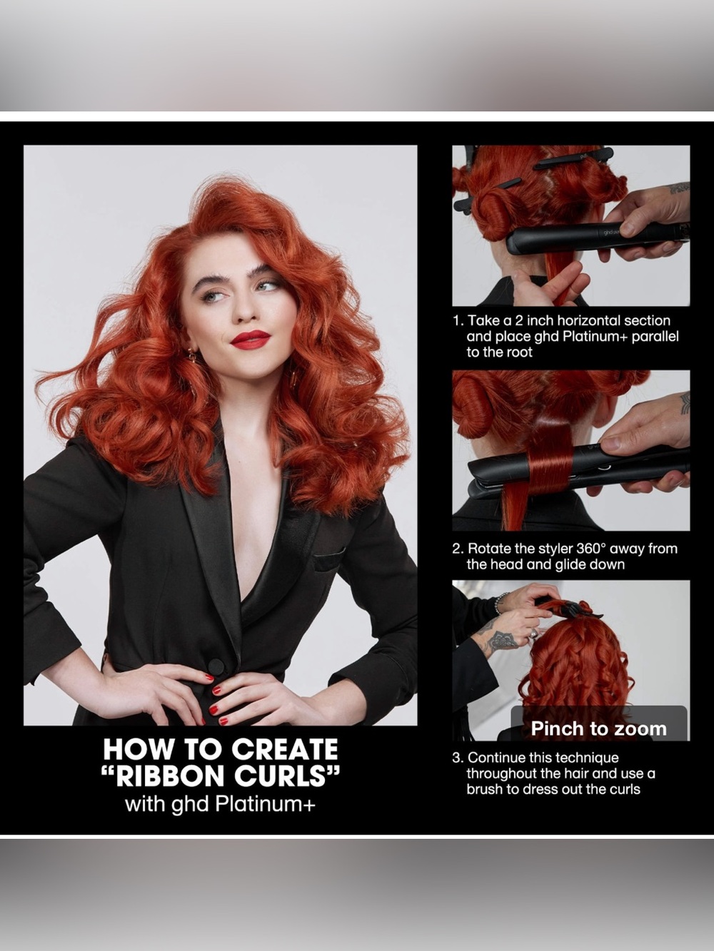 $320. ghd “Good Hair Day” Platinum+ Professional 1” Smart Styler NEW Open Box - Picture 6 of 16